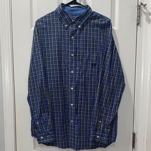 Chaps Long Sleeve Button Down Shirt (Size: Large)